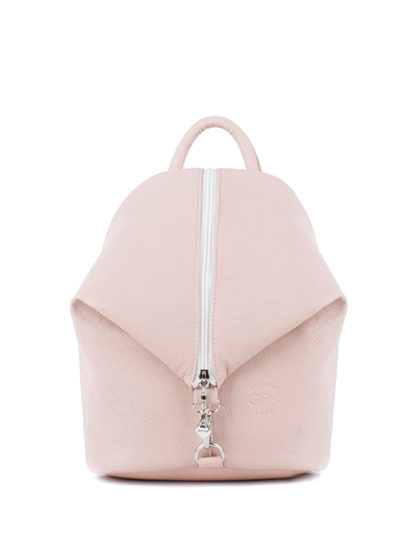 Небольшой женский городской рюкзак Грифон нежно-розового цвета, артикул 653