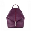 Небольшой женский городской рюкзак Грифон насыщенного бордового цвета, артикул 653