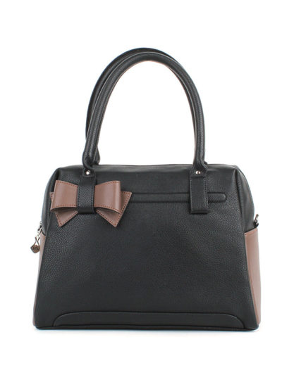 Женская сумка Грифон черный / коричневый, артикул 604