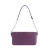Маленькая сумка женская с цепочкой через плечо Грифон фиолетового цвета, артикул 642